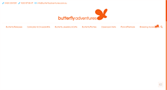 Desktop Screenshot of butterflyadventures.com.au